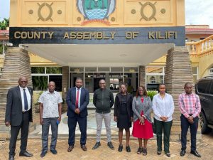Kilifi County Assembly appearance to advocate for the action plan to implement IGAP in Kilifi County